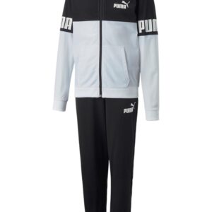 Puma Power Poly Suit B Kinder Unisex Trainingsanzug Sportanzug 670115 01 schwarz...