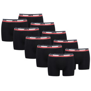 Levi's Sportswear Logo Herren Boxershorts Unterwäsche aus Bio-Baumwolle im 10er ...