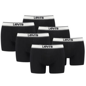 Levi's Vintage Heather Herren Boxershorts Unterwäsche Retroshorts 6er Pack