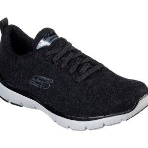 Skechers Sport Womens FLEX APPEAL 3.0 PLUSH JOY Sneakers Frauen Schwarz