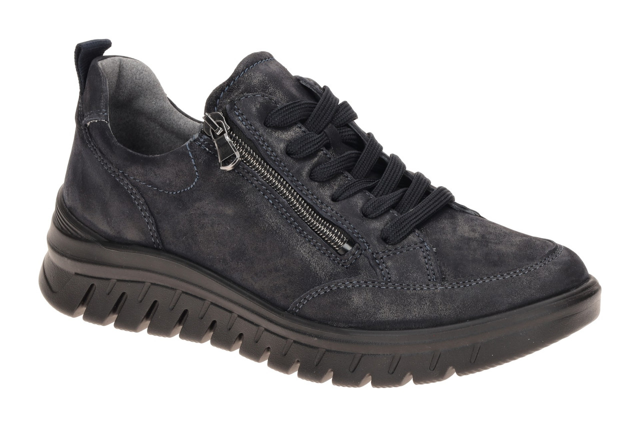 Waldl?ufer Damen Schn?r-Halbschuhe 614002 marineblau Nubuck-leder bequem & fl... 1 Waldl?ufer Damen Schn?r-Halbschuhe 614002 marineblau Nubuck-leder bequem & fl...