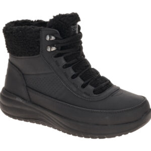 Skechers 144746 BBK Damen Sport Stiefeletten Schwarz Waterproof & rutschfest