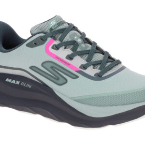 Skechers 129203 SLT MAX RUN Damen Sportschuhe Grau Slate Lightweight Performance