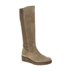Gabor 8005.03.003 Damen Langschaft Stiefel Grau Mohair Keilabsatz 3cm