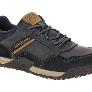 camel active Herrenschuhe CROSS 58CRB04-402661 navy/black bequeme Schn?r Halb...