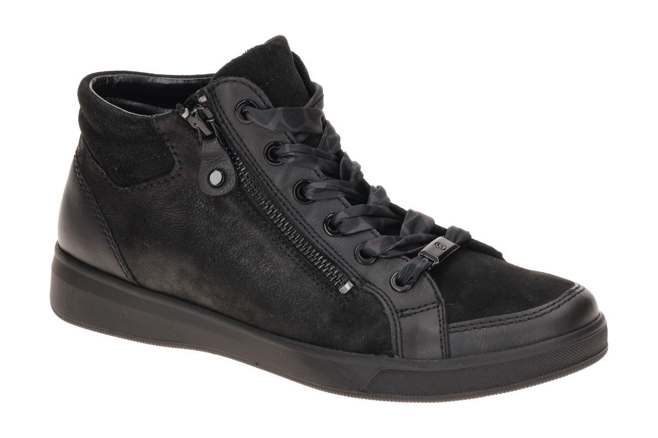 ara 12-14499 11 ROM-ST Damen-Sneaker Schwarz mit Shimmer-Effekt, weich gepols... 1 ara 12-14499 11 ROM-ST Damen-Sneaker Schwarz mit Shimmer-Effekt, weich gepols...