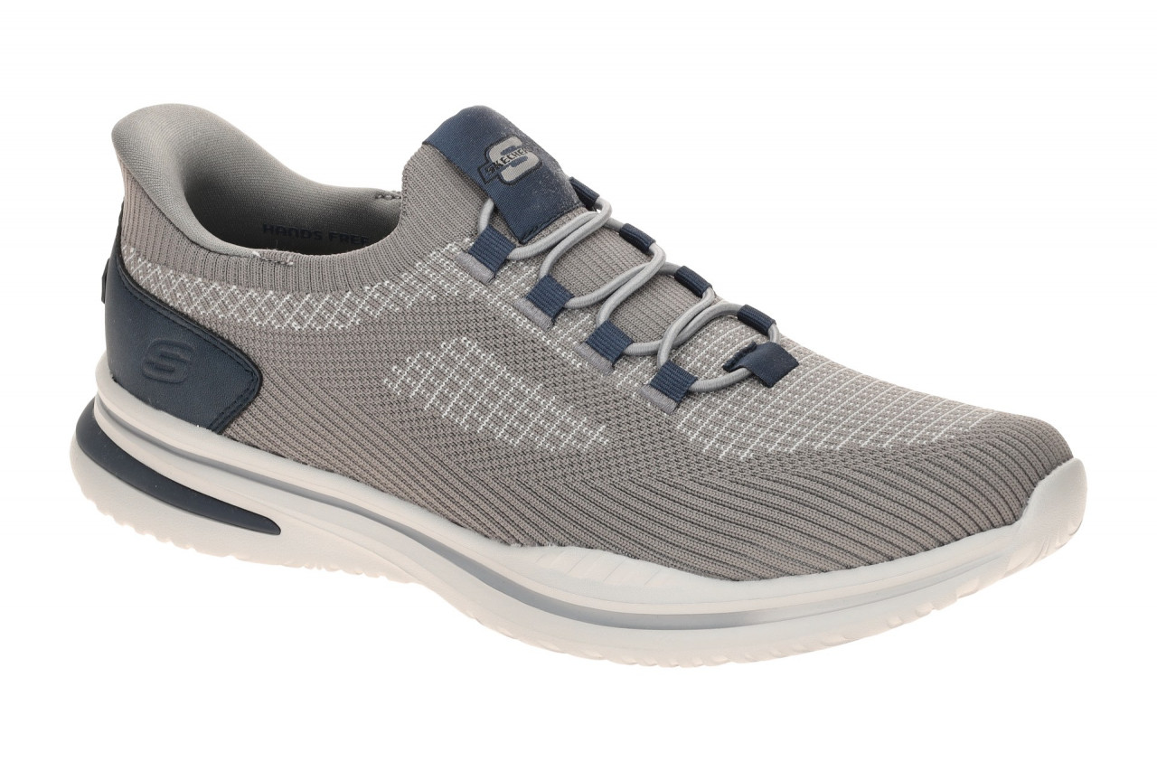 Skechers 211207 GRY NORLAN - ALONSO Herren Slipper grau Hands Free Slip Ins 1 Skechers 211207 GRY NORLAN - ALONSO Herren Slipper grau Hands Free Slip Ins
