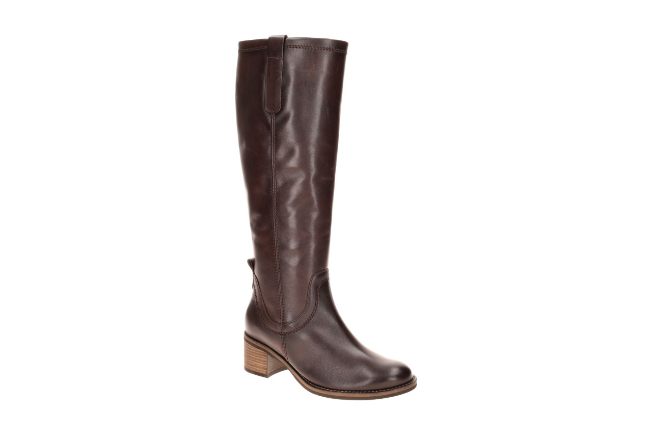Gabor Damenstiefel 8048.01.003 Braun Saddle Effekt Kniehoch - Echtleder Langs... 1 Gabor Damenstiefel 8048.01.003 Braun Saddle Effekt Kniehoch - Echtleder Langs...