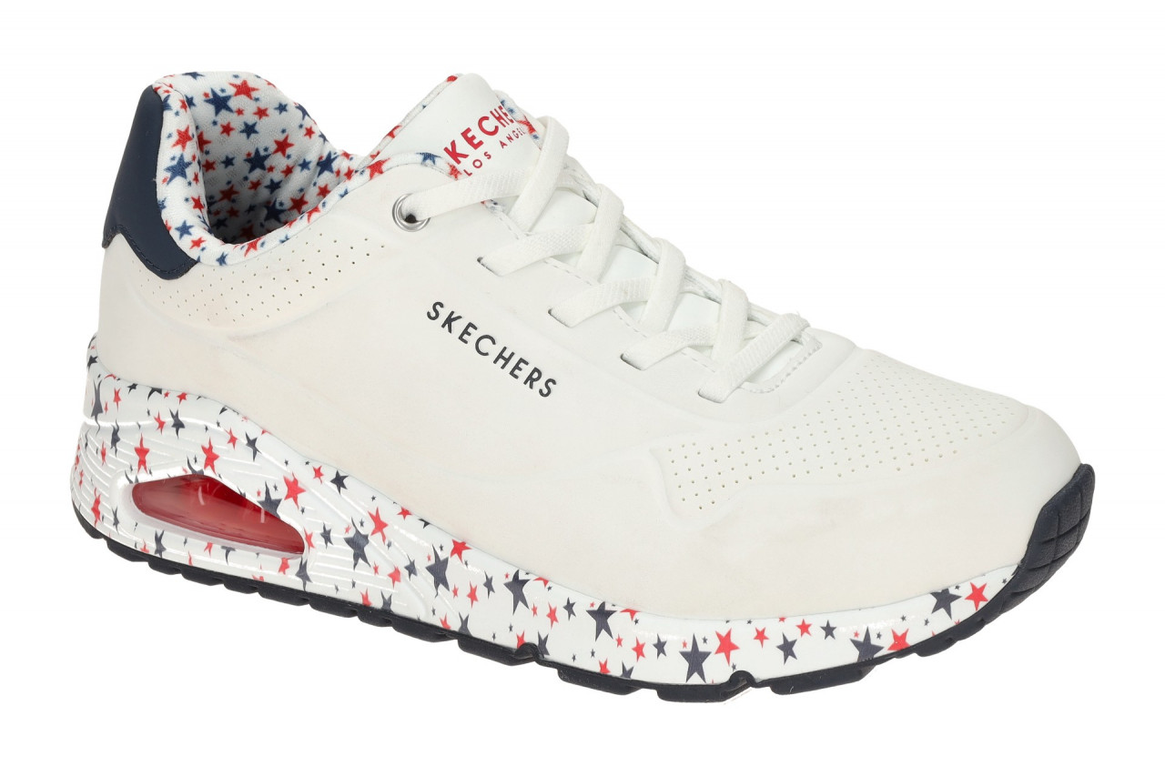 Skechers 177008 WRDB Damenschuhe UNO - FREE STRYDE Wei?/Rot/Blau Memory Foam ... 1 Skechers 177008 WRDB Damenschuhe UNO - FREE STRYDE Wei?/Rot/Blau Memory Foam ...