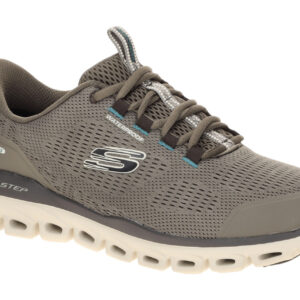Skechers 233014 SAGE - GLIDE STEP Herren Sneaker Braun WATERPROOF