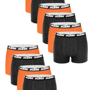 KTM by FREEGUN Boxershorts für Herren Unterwäsche Pant Men´s Boxer 10 er Pack