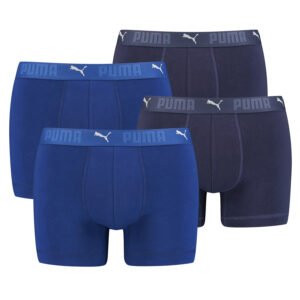 PUMA Boxershorts Herren 4er Pack Sport aus organischer Baumwolle / Unterwäsche M...