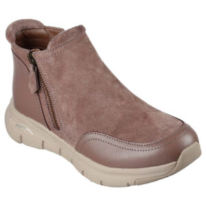 Skechers Arch Fit Smooth MODEST Damen Stiefel 167366 MUSH braun