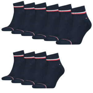 10 Paar TOMMY HILFIGER Herren ICONIC QUARTER Gr. 39 - 49 Sneaker Socken