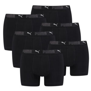PUMA Boxershorts Herren 6er Pack Sport aus organischer Baumwolle / Unterwäsche M...