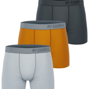 My Essential Clothing Basic Boxershorts Cotton Bio Herren Shorts Unterwäsche MYE...