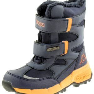 Kappa Unisex Kinder Stiefel Winterschuh gefüttert Blau 260903K