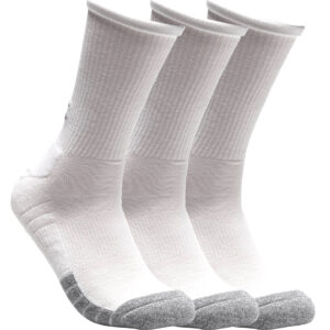 3 Paar Under Armour HeatGear Crew Socken Unisex Sportsocken