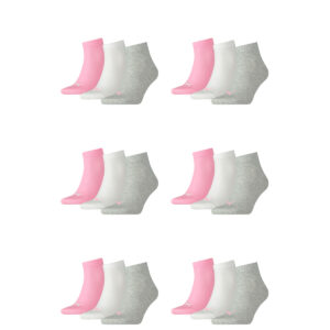 18 Paar Puma Unisex Quarter Socken Sneaker Gr. 35 - 49 für Damen Herren Füßling...