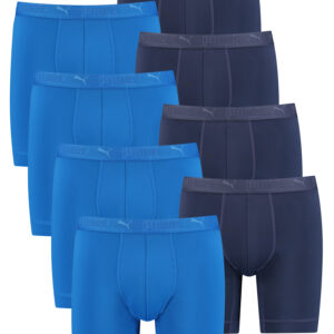 PUMA lange Boxershorts Herren 8er Pack Sport Mikrofaser + elastisch / Funktionsu...