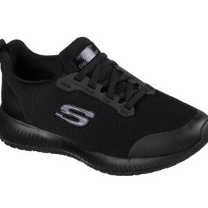 Skechers Damen Arbeitsschuh Work SQUAD SR Berufsschuh Sneaker 77222EC Schwarz