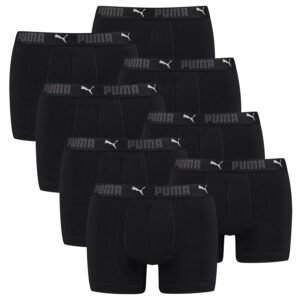 PUMA Boxershorts Herren 8er Pack Sport aus organischer Baumwolle / Unterwäsche M...