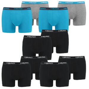 10 er Pack Head Herren Boxer Boxershorts Basic Pant Unterwäsche