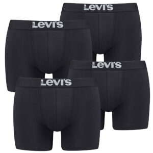 4er Pack Herren Levis Solid Basic Boxer Brief Boxershorts Unterwäsche Pants