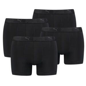PUMA Boxershorts Herren 4er Pack Sport Mikrofaser + elastisch / Funktionsunterho...