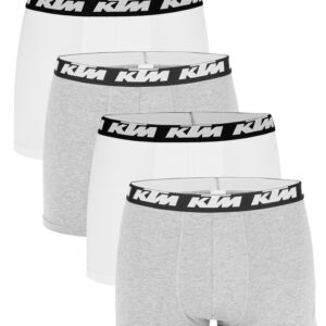 KTM by FREEGUN Boxershorts für Herren Unterwäsche Pant Men´s Boxer 4 er Multipac...