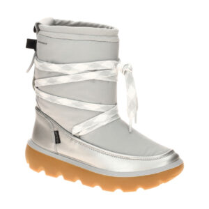 Ecco 243303 GLACIA BOOTS WP - Damen Winterstiefel grau-silber Waterproof