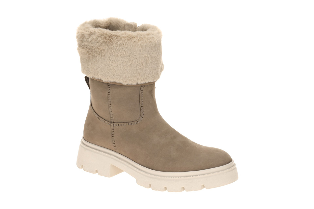 Gabor Stiefeletten 8021.04 Damen grau fango Plateau Absatz 2cm 1 Gabor Stiefeletten 8021.04 Damen grau fango Plateau Absatz 2cm