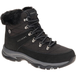 Skechers 167886 BBK Damen Wander Stiefeletten schwarz, wasserdicht & rutschfest