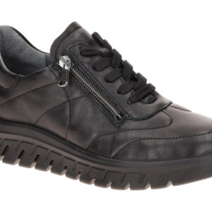 Waldl?ufer 614001 Schwarz Damenschuhe K-Becky Flexibles TR Synthetik Fu?bett