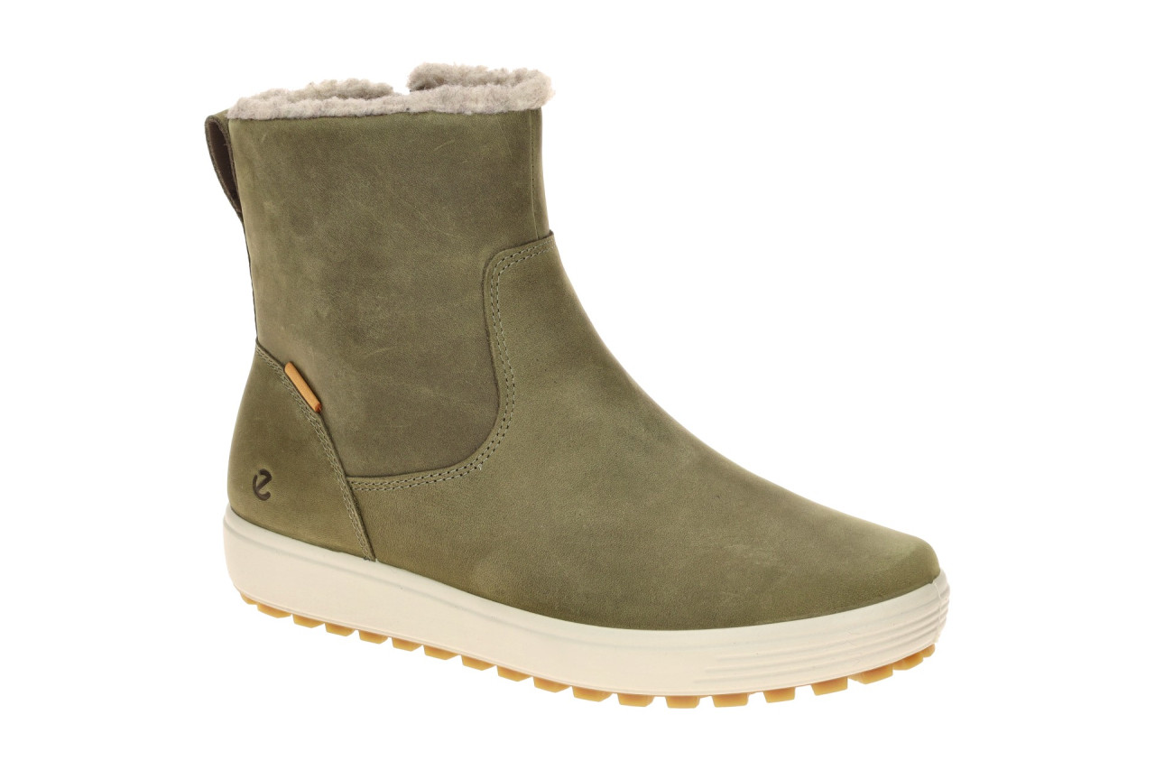 Ecco 450753 SOFT 7 TRED BOOT WP Damen Winterstiefelette, smokey olive 1 Ecco 450753 SOFT 7 TRED BOOT WP Damen Winterstiefelette, smokey olive