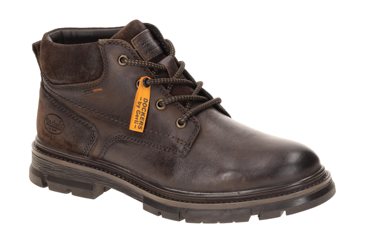 Dockers by Gerli 59MH001-460380 Herrenstiefelette Braun - dk brown bequeme Ch... 1 Dockers by Gerli 59MH001-460380 Herrenstiefelette Braun - dk brown bequeme Ch...