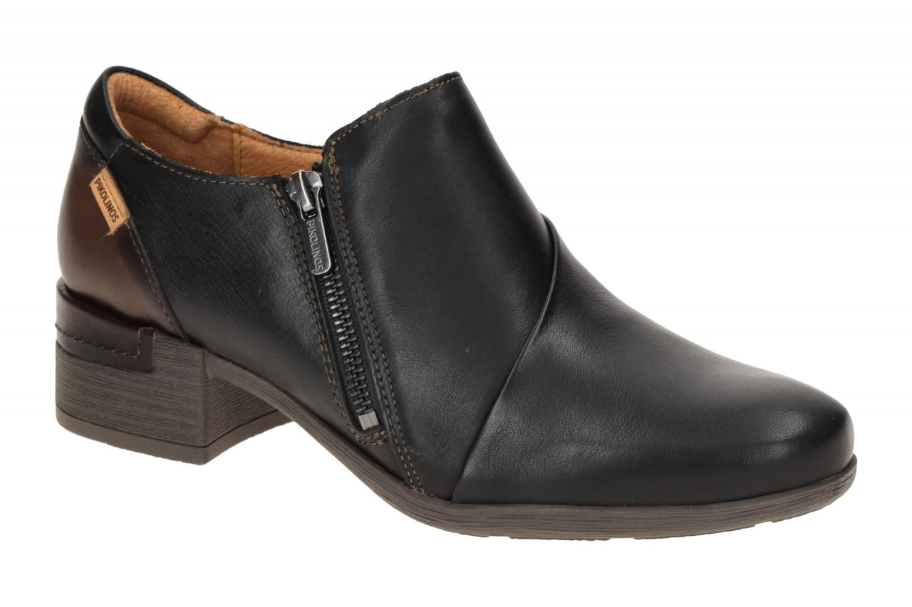 Pikolinos W6W-5902C1 Malaga Damen Slipper Schwarz Echtleder 3cm Blockabsatz 1 Pikolinos W6W-5902C1 Malaga Damen Slipper Schwarz Echtleder 3cm Blockabsatz