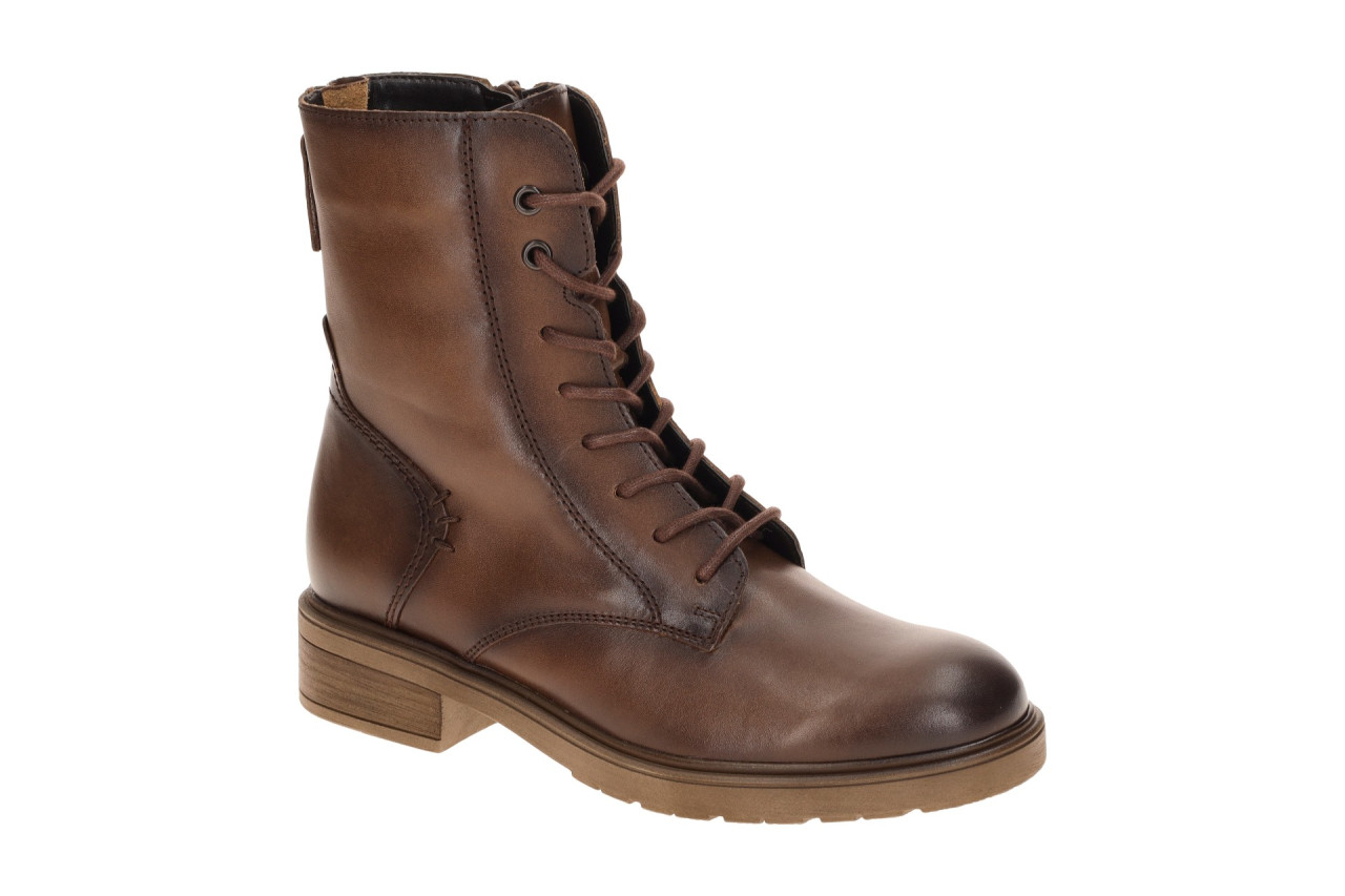 Gabor 8010.02 Damen Stiefeletten braun saddle - Lace Up Boots 1 Gabor 8010.02 Damen Stiefeletten braun saddle - Lace Up Boots