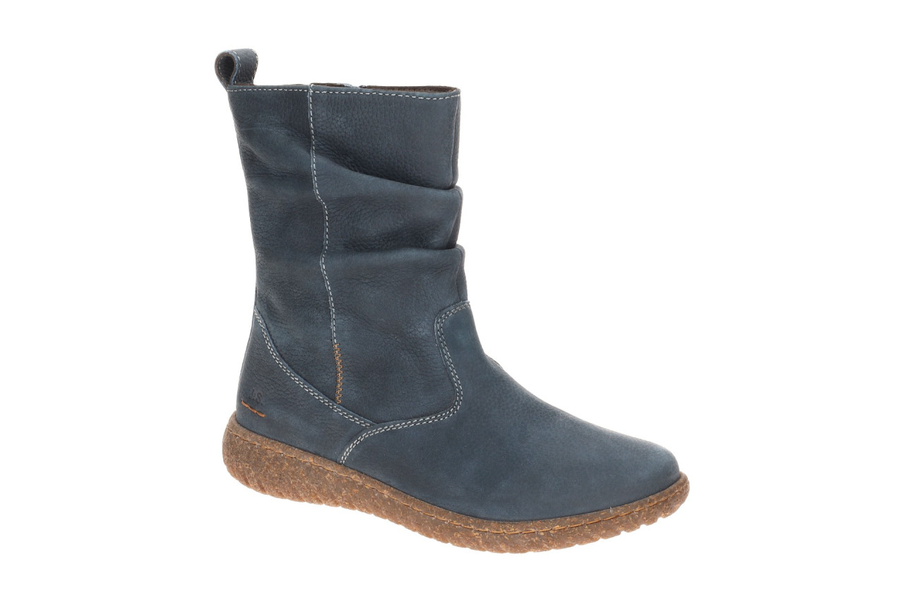 Josef Seibel Damen Stiefeletten 78408 blau Nubuck bequem rutschfest Wadenhoch 1 Josef Seibel Damen Stiefeletten 78408 blau Nubuck bequem rutschfest Wadenhoch