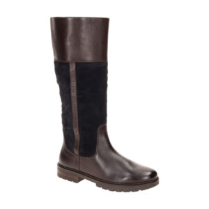ara 12-11274 13 Damenstiefel Cambridge-ST braun cacao/blau rutschfeste TR-Sohle