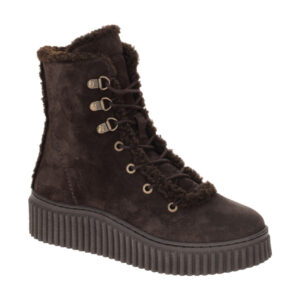 Marc O'Polo Damen Winterstiefelette BIANCA 64 in burnt coffee, Echtleder, war...