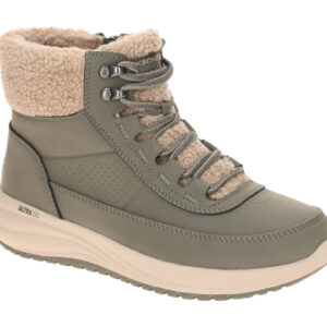 Skechers 144746 OLV Damen Stiefeletten Gr?n - Olive, 100% Waterproof, GOGA MAT?