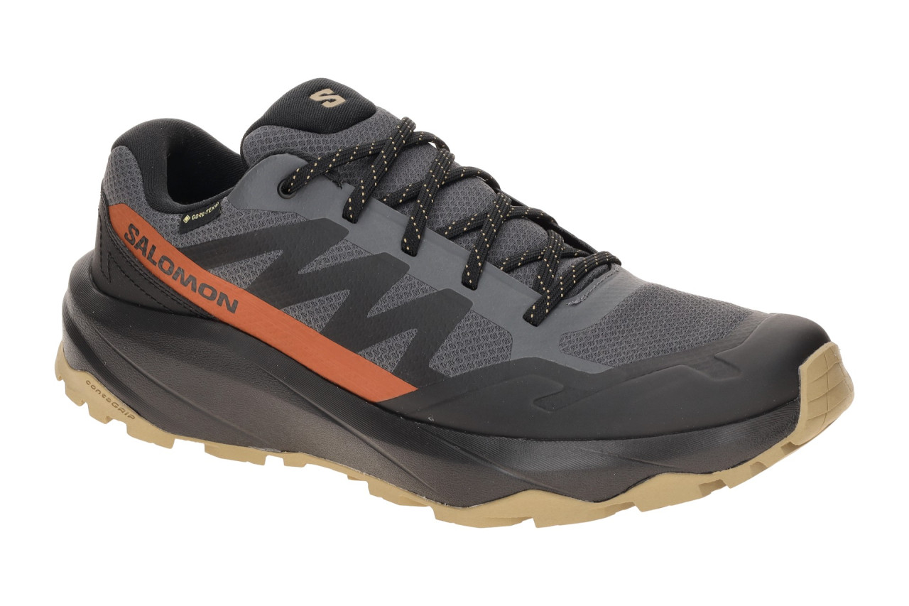 Salomon Herrenschuhe 492330 Outscape GTX dunkelgrau/schwarz/rot wasserdicht 1 Salomon Herrenschuhe 492330 Outscape GTX dunkelgrau/schwarz/rot wasserdicht