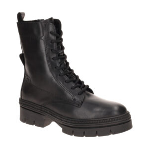 Tamaris Damen Winterstiefeletten 1-26296-47 Schwarz - black, Plateau Boots mi...