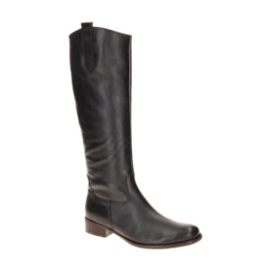 Gabor 8035.04.006 Damenstiefel Braun Moro Glattleder Kniehoch Blockabsatz