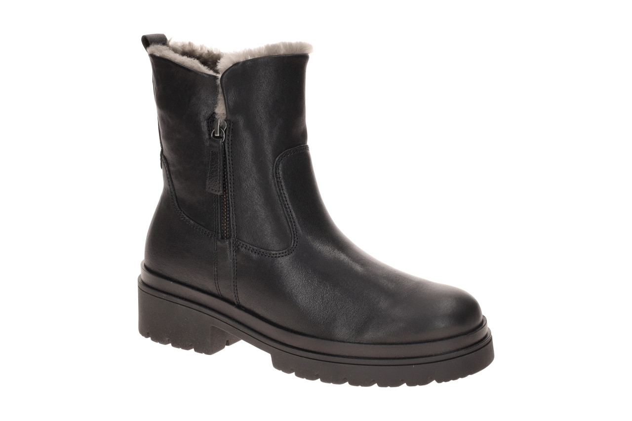 Gabor 8068.03 Winterstiefeletten Schwarz Lammfell warmfutter Gummisohle 1 Gabor 8068.03 Winterstiefeletten Schwarz Lammfell warmfutter Gummisohle