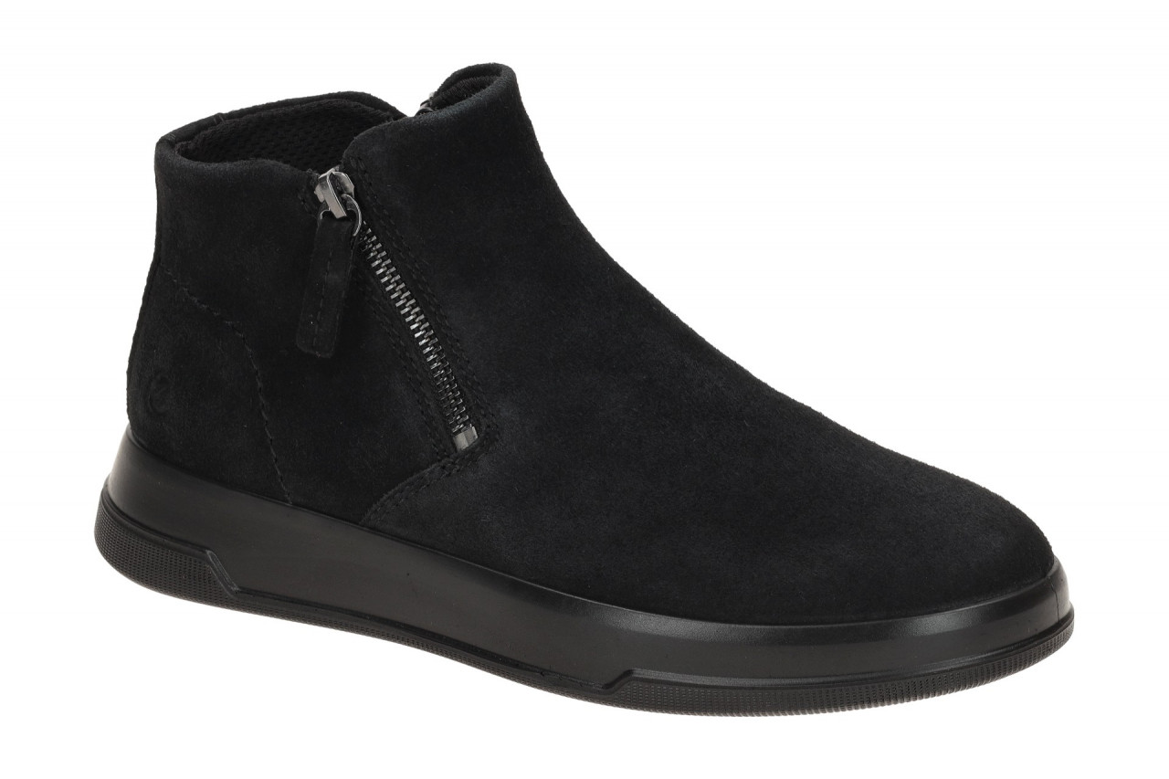 Ecco 223823 MOVE WOMEN ZIP BOOTIE Damen Stiefeletten Schwarz bequeme Schlupf ... 1 Ecco 223823 MOVE WOMEN ZIP BOOTIE Damen Stiefeletten Schwarz bequeme Schlupf ...