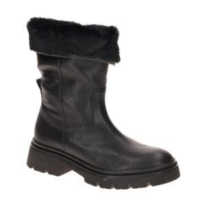 Gabor 8021.04.001 Damen Stiefeletten Schwarz Plateau Echtleder Wechselfu?bett