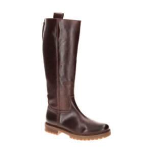 Gabor 8024.04.005 Damenstiefel Braun Saddle Effekt - Echtleder Langschaftstiefel