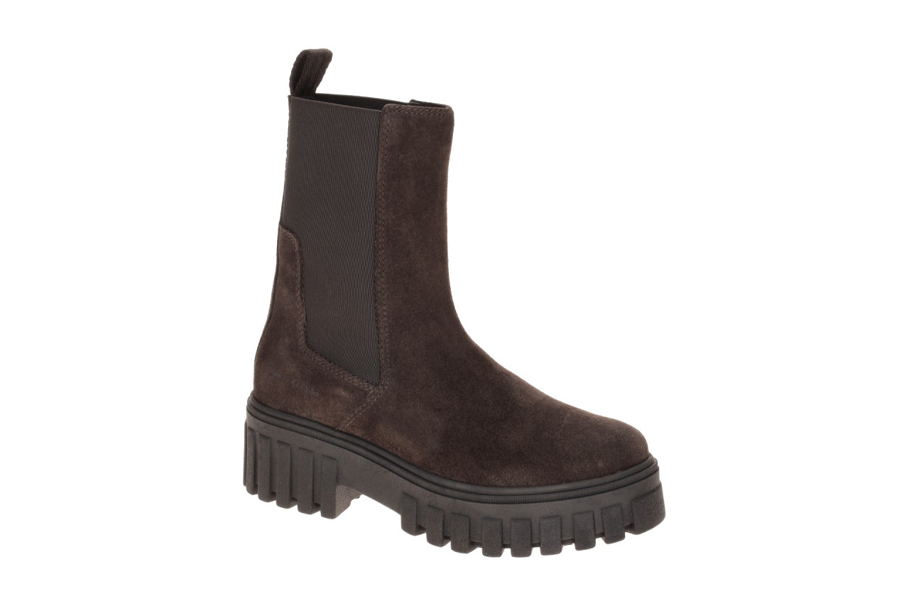 Marc O'Polo Stiefeletten VALA 5 Dunkelbraun Burnt Coffee Plateau Chelsea Booties 1 Marc O'Polo Stiefeletten VALA 5 Dunkelbraun Burnt Coffee Plateau Chelsea Booties